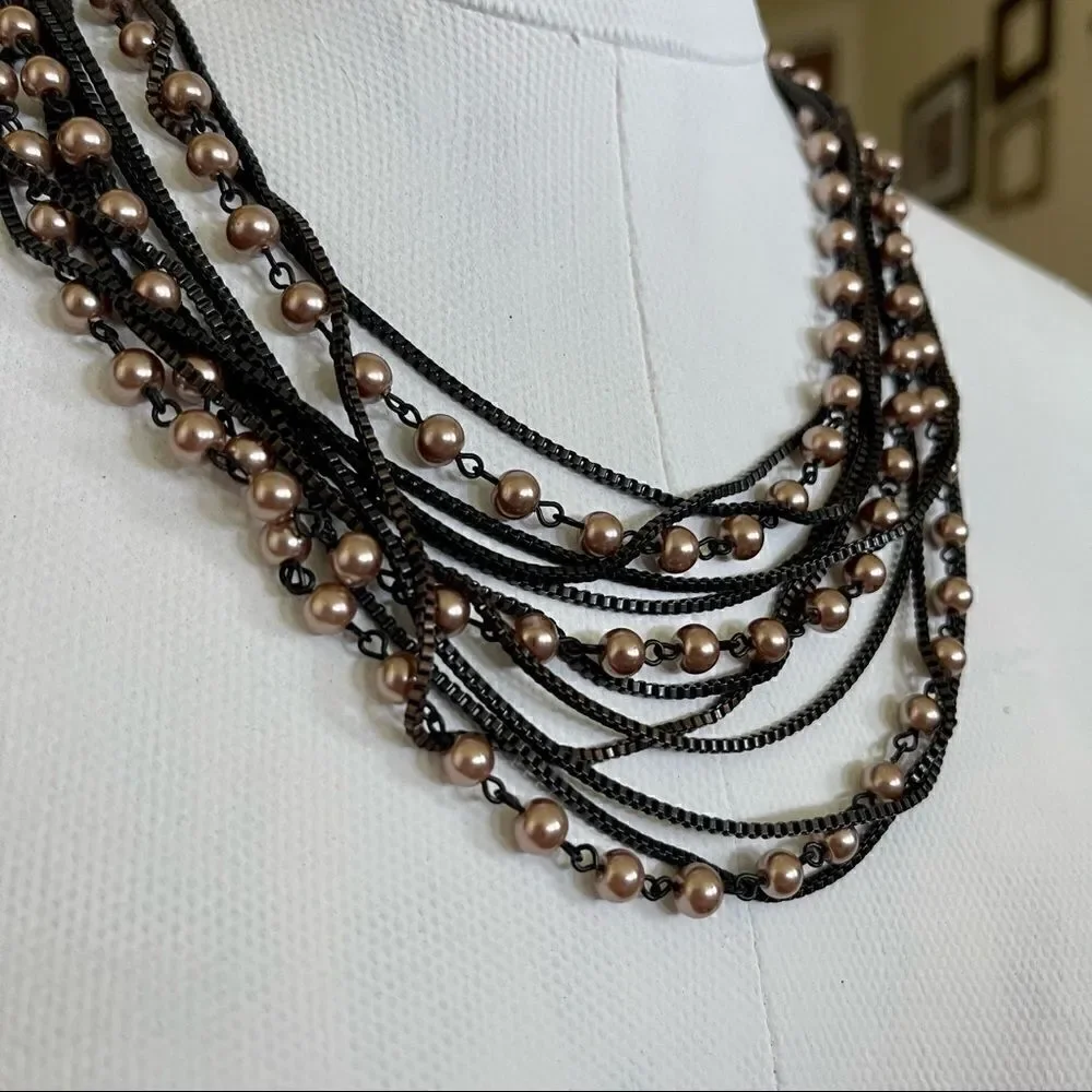 Cold water Creek multi-strand necklace